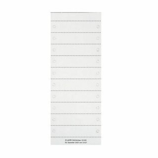 Blankoschilder Leitz 5292, 92 x 21mm, weiß, 50 Stück