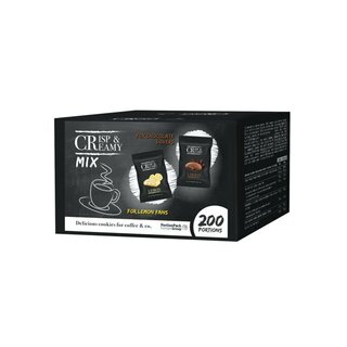 CrispundCreamy Mix Hellma, 4,94g, Kekse aus Mürbeteig,...