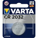 Batterie Varta 6032, Knopfzelle, CR2032, 3 Volt, Lithium