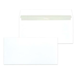 Briefumschl�ge DIN lang, ohne Fenster, HK, 80g, wei�, 100 St�ck