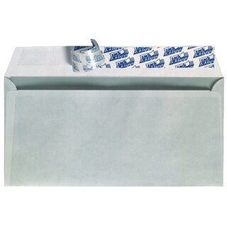 Kompaktumschl�ge 125 x 235mm, mit Fenster, HK, 80g, wei�, 100 St�ck