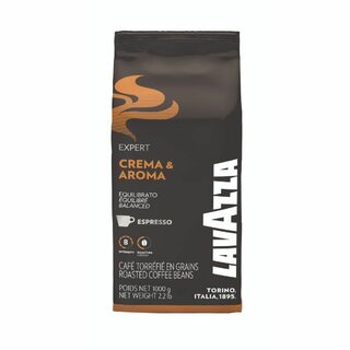 Kaffee Lavazza Expert Crema Aroma, ungemahlen, 1000g