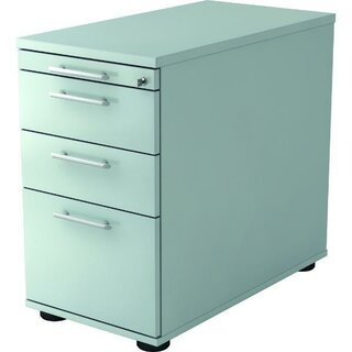 Standcontainer VSC40, 2 Schübe, Höhe: 80cm, grau