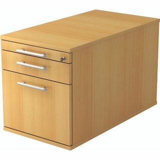 Rollcontainer VTC20, 1 Schub, Höhe: 51,2cm, buche