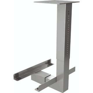 PC-Halter Hammerbacher VRCPU, für Schreibtische, silber