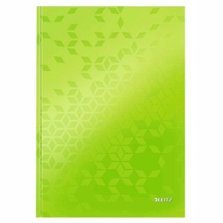 Notizbuch Leitz 4626 Wow, A4, kariert, glänzend...