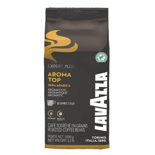 Kaffee Lavazza Aroma Top, ungemahlen, 1000g