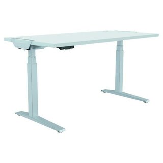 Schreibtischplatte Fellowes 987, Maße: 180 x 80cm, weiß