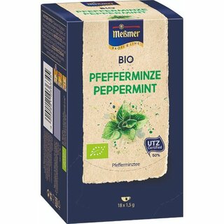 Tee Memer Bio Pfefferminze, 18 Stck