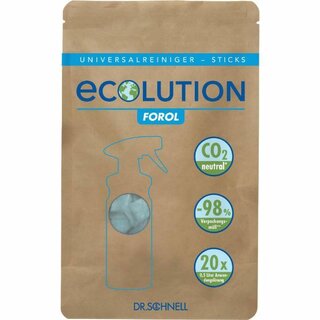 Ecolution Forol Sticks Dr. Schnell, Universalreiniger, 20 x 3 g