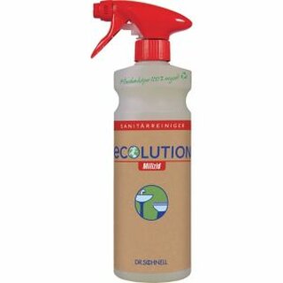 Ecolution Sprhflasche Dr. Schnell, Leerflasche mit Sprhkopf 500 ml, rot