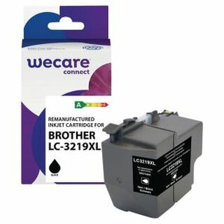 Tintenpatrone WECARE, kompatibel zu Brother LC-3219XLBK, 3000 Seiten, schwarz