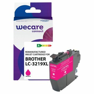 Tintenpatrone WECARE, kompatibel zu Brother LC-3219XLM, 1500 Seiten, magenta