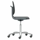 Hoher Drehstuhl Labsit Fresh 9123, Sitzhhe 45-65cm, schwarz