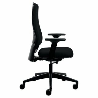 Bürostuhl Interstuhl 152II, hohe Rückenlehne, schwarz