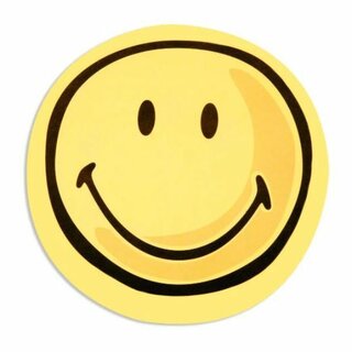 Moderationskarten Magnetoplan 1111562, Smiley, Positiv, gelb, 100 Stck