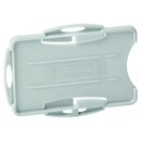 Ausweishalter Durable 898910, fr 2 Ausweise, grau, 10 Stck