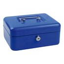 Geldkassette, Mae: 200 x 160 x 90mm, blau