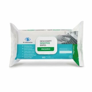 Dr. Schumacher Descosept Sensitive Wipes, 60 Stück