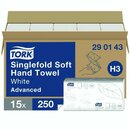 Tork Zickzack-Handtcher 290143 Advanced, 2-lagig,...