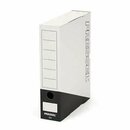 Pressel 203301 Archivbox A75, Wei-Schwarz, 75mm, Karton,...