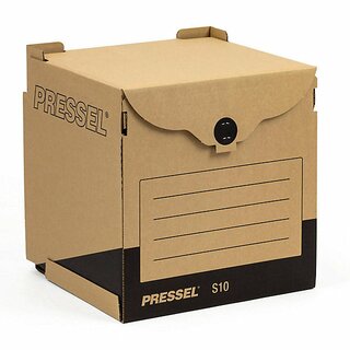 Pressel 210200 Sammelbehälter S10, Natur, 10 Stück