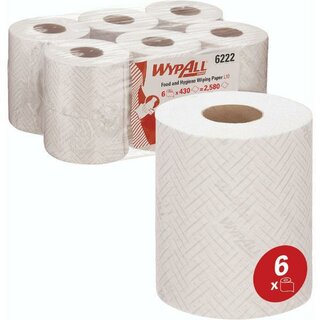 Wypall Hakle- Kimberley WypAll L10 Centerfeed weiß 6x430...