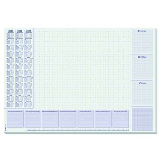 SIGEL Schreibunterlage Lilac HO355, Übers.3J./Woche,...