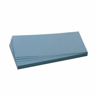 Franken Umz Moderationskarten Recht 9,5 x 20,5 hellblau, 500 Stck