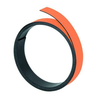 Franken M802-05 Magnetisches Band, 10mm x 1, orange