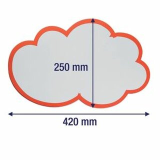 Franken Umzw Moderations-Wolken, 25 x 42, 20 Stck