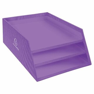 Briefablage Exacompta 13458D, Teksto, für A4+, 3 Ebenen,...
