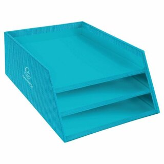 Briefablage Exacompta 13457D, Teksto, für A4+, 3 Ebenen,...