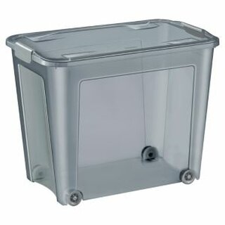 Aufbewahrungsbox CEP 2356570061, recycelter Kunststoff, 67 Liter, transparent