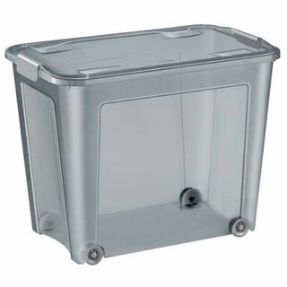 Aufbewahrungsbox CEP 2356570061, recycelter Kunststoff, 67 Liter, transparent