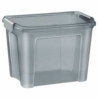 Aufbewahrungsbox CEP 2345040061, recycelter Kunststoff, 18 Liter, transparent