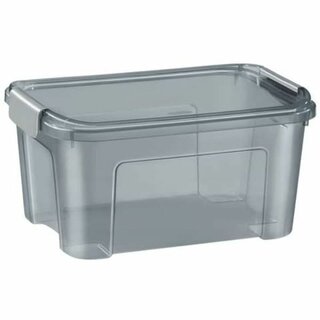 Aufbewahrungsbox CEP 2345030061, recycelter Kunststoff, 13 Liter, transparent