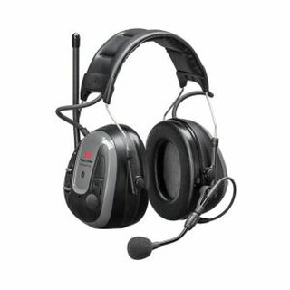 Kapselgehrschutz 3M MRX21A5WS6, 30 dB, Bluetooth, Kopfbgel, schwarz