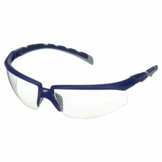 Schutzbrille 3M S2001AF-BLU, Solus, klare beschlagfreie/kratzfeste Glser