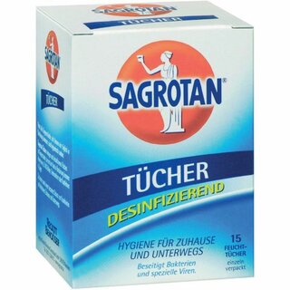 Desinfektionstücher Sagrotan 10001244, 130 x 195 mm,...