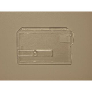 Kartenhalter 9 x 6.2 x 0.7 cm, transparent