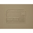 Kartenhalter 9 x 6.2 x 0.7 cm, transparent