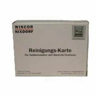 Reinigungskarte Wincor 01750016388, fr Kartenleser, 10 Stck