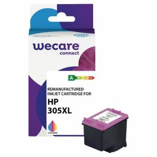 Multipack WECARE K20844W4, komp. zu HP 305XL CMY, 200 Seiten, sortiert