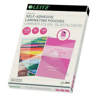 Leitz 16925 Laminiertaschen 125Mic, A4, 100 Stück