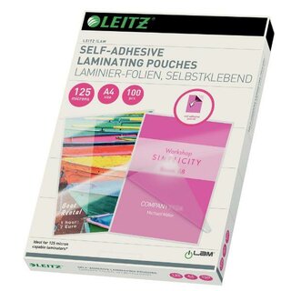 Leitz 16925 Laminiertaschen 125Mic, A4, 100 Stck