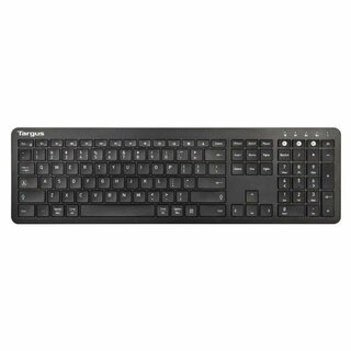 Bluetooth Tastatur Targus AKB864DE, antimikrobiell, schwarz, volle Gre