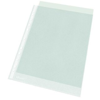Prospekth�llen Esselte 23763, A4, PP, St�rke: 0,09mm, genarbt, 100 St�ck