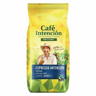 Kaffee Darboven Caf Intencin especial Caf Crme, Fairtrade, ganze Bohne,1000g