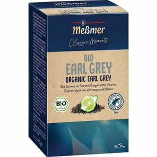 Messmer Tea Bio Earl Grey ,1.75g, 18 Beutel